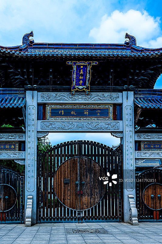 上海普陀.真如寺真如塔图片素材