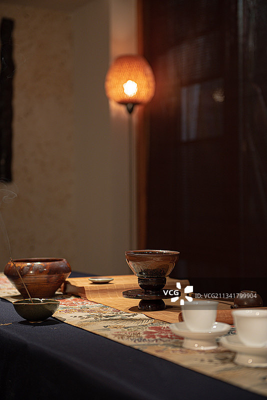 宋代点茶图片素材