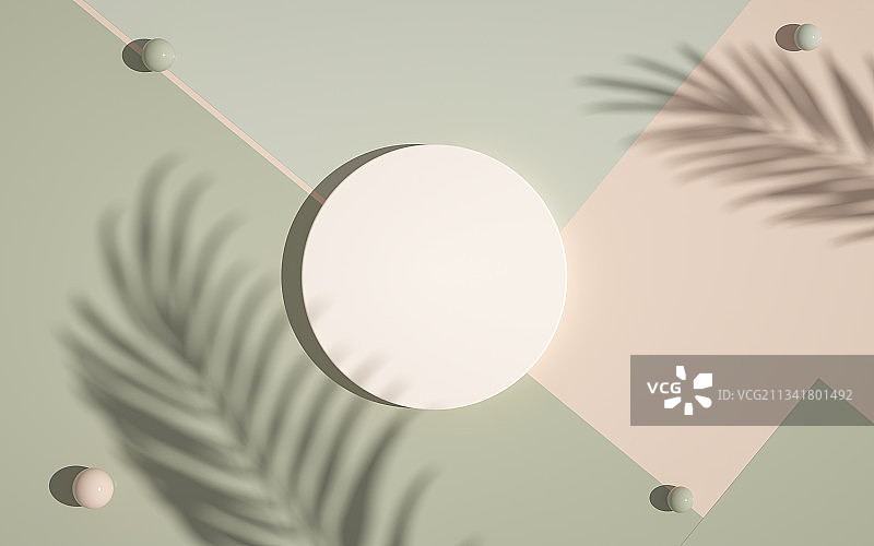 俯视产品展台三维图形背景图片素材