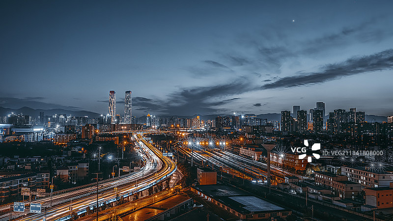 昆明石虎关立交桥|黑金图片素材