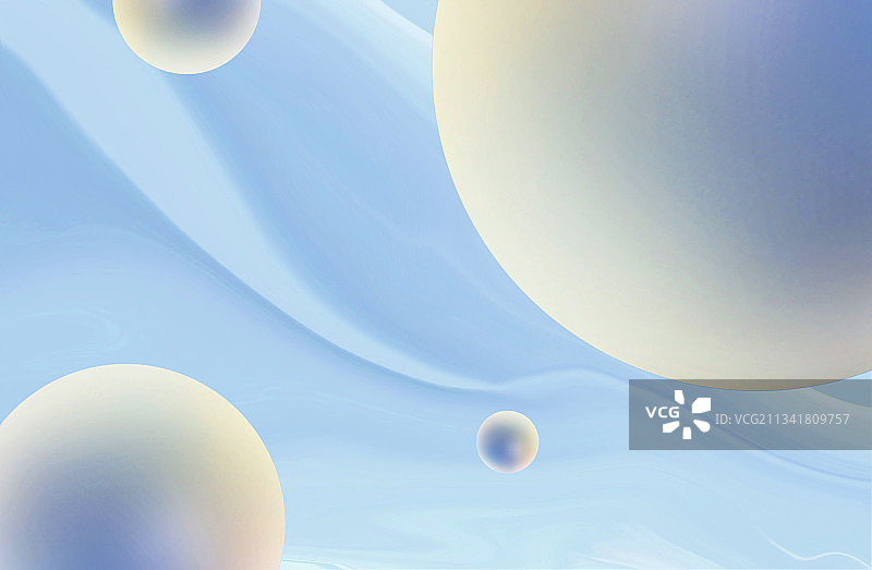 蓝色清新夏季科技背景图片素材