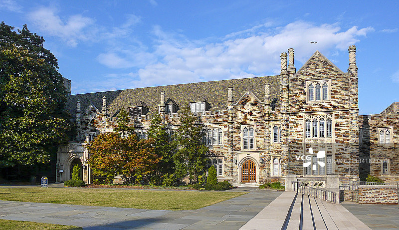 美国，北卡罗来纳州，顶尖，大学，杜克大学，校园图片素材