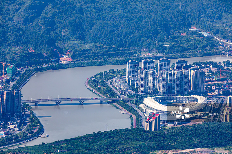 天门山风光图片素材