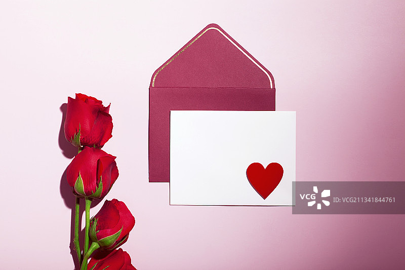 情人节,玫瑰花,贺卡,爱心图片素材
