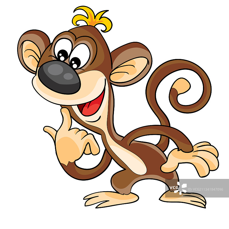 棕色可爱猫头鹰卡通形象图片素材