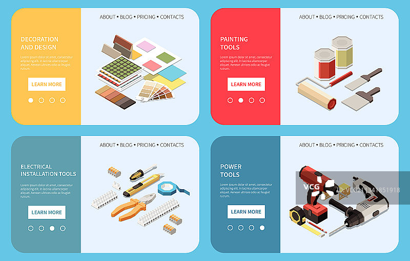 2.5D装修banner图片素材