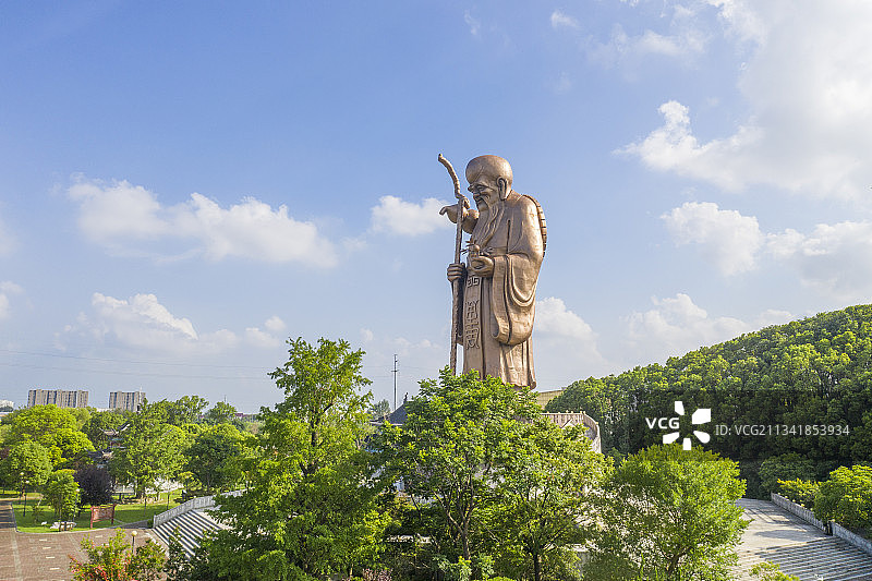 江苏省如皋市东方大寿星园图片素材