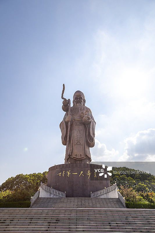 江苏省如皋市东方大寿星园图片素材