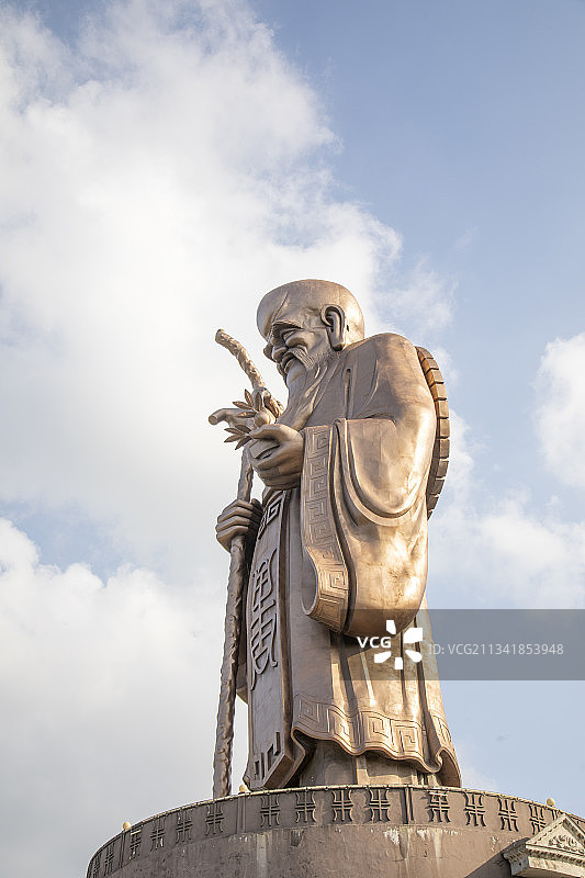 江苏省如皋市东方大寿星园图片素材