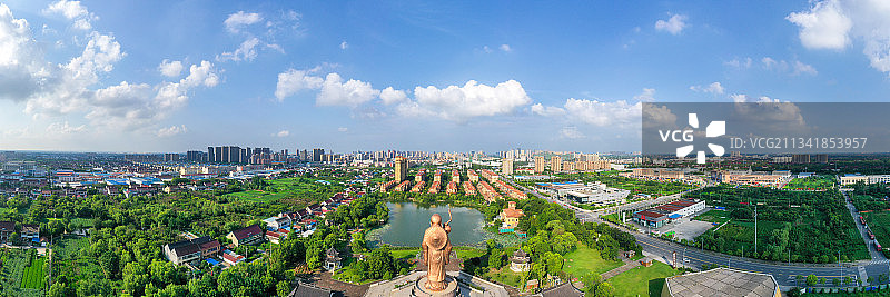 江苏省如皋市东方大寿星园图片素材