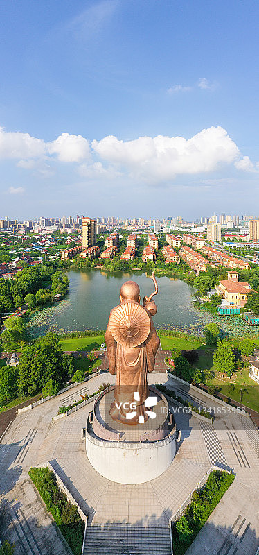 江苏省如皋市东方大寿星园图片素材