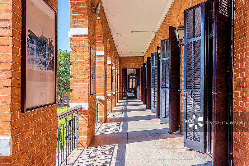 中国湖北武汉武昌红楼图片素材