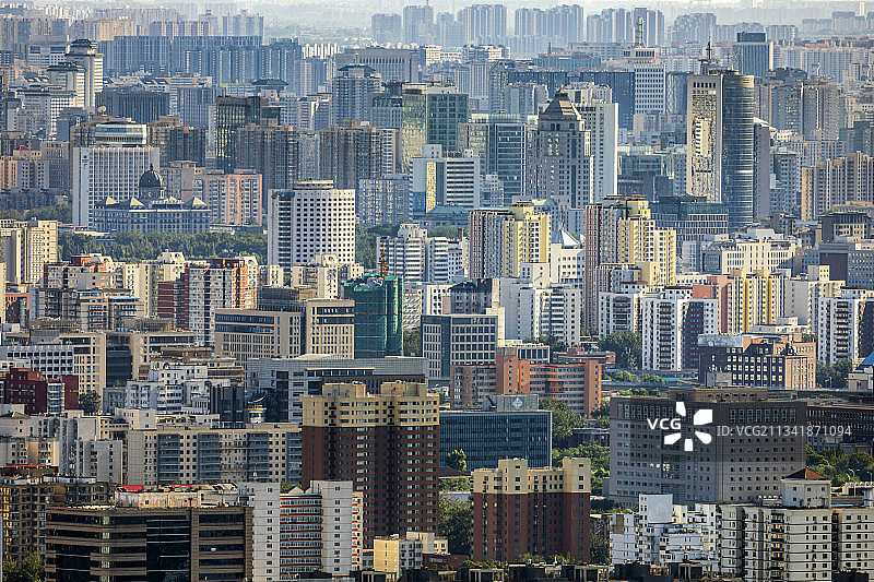 北京市区航拍图片素材