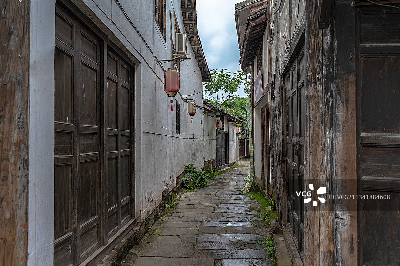重庆市合川区涞滩古镇景区图片素材