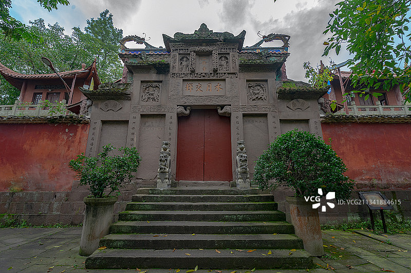 重庆市合川区涞滩古镇景区图片素材