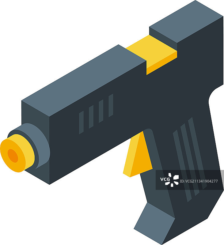 2.5D硅胶填缝枪建筑图标图片素材
