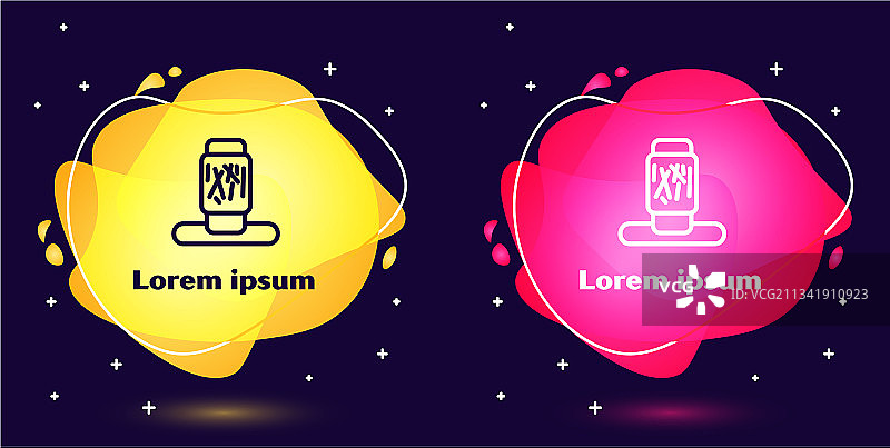 带玩具的猫抓板套装图标图片素材