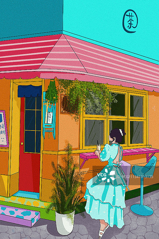 享受独处的时光图片素材