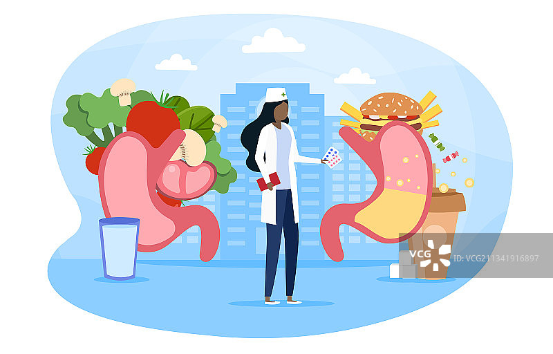 女医生正在开药图片素材