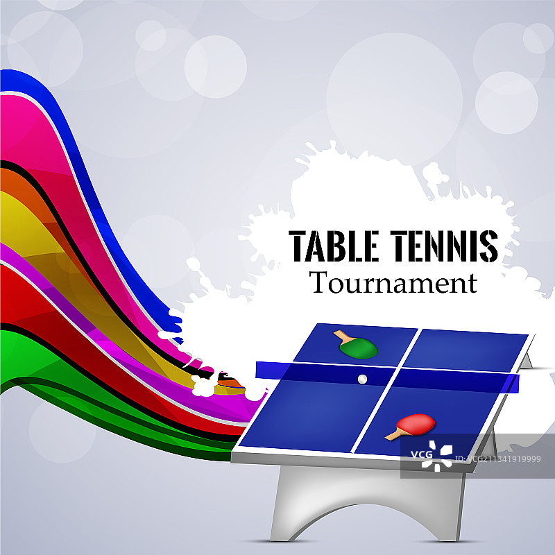 乒乓球运动图片素材
