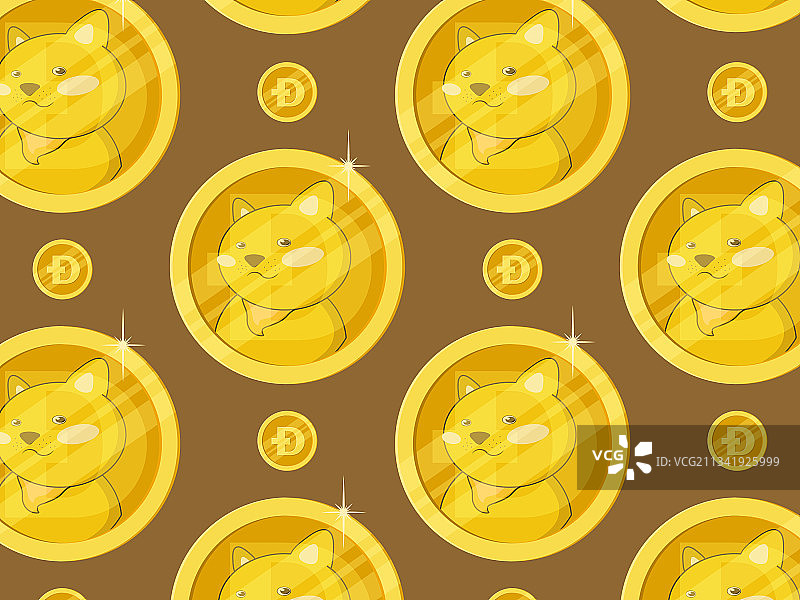 狗狗币图片素材