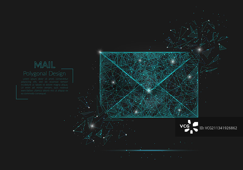 信件抽象图像图片素材