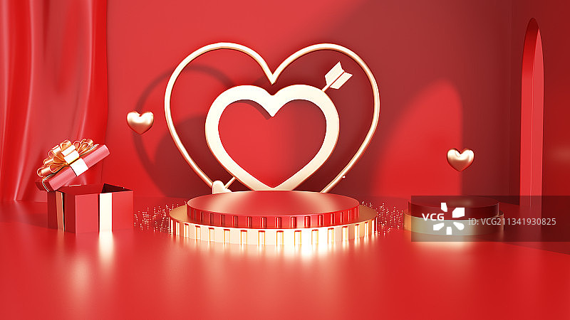 七夕情人节插画图片素材