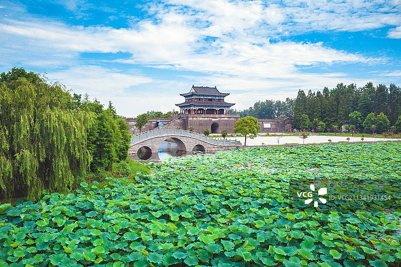 仙桃沔阳古城图片素材