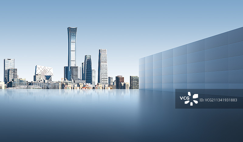 北京城市建筑空间图片素材