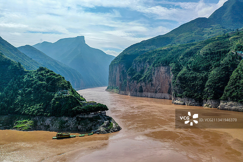 长江三峡---瞿塘峡图片素材