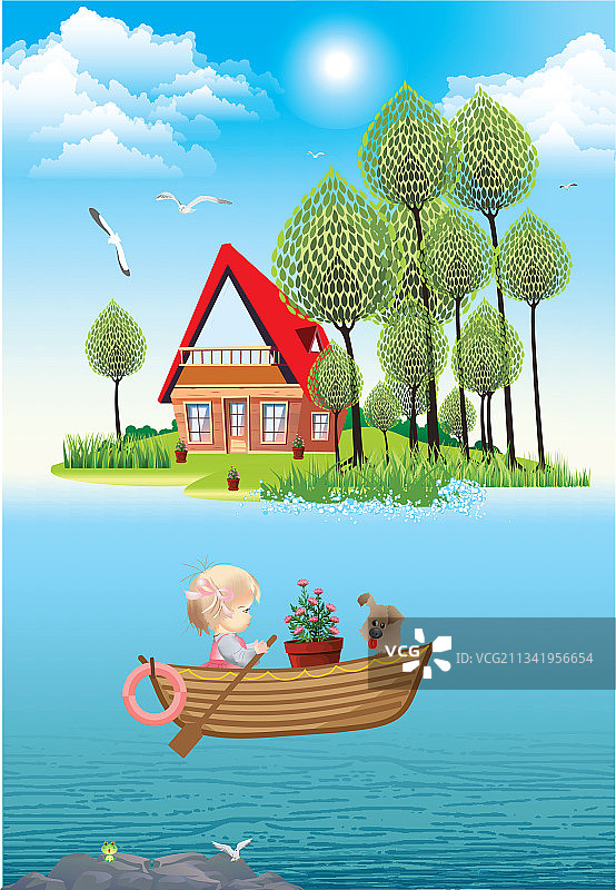 海岛之旅图片素材