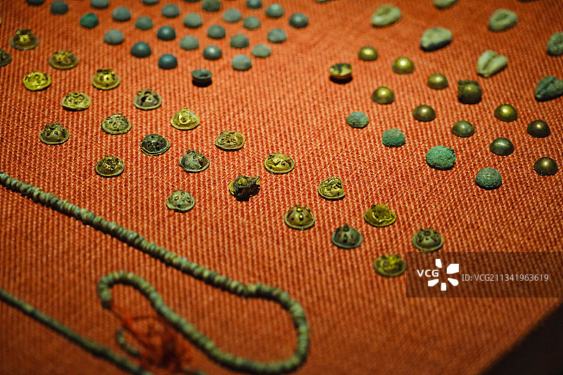 南越王墓博物馆金币图片素材