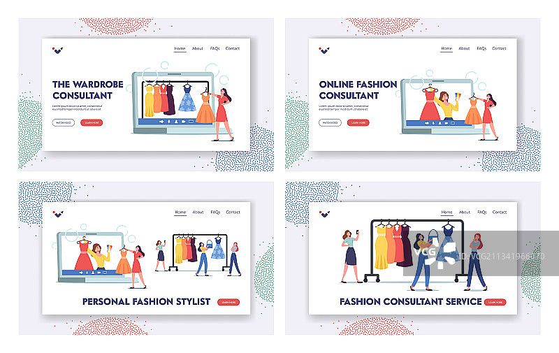 女孩角色在线使用个人时尚造型师图片素材