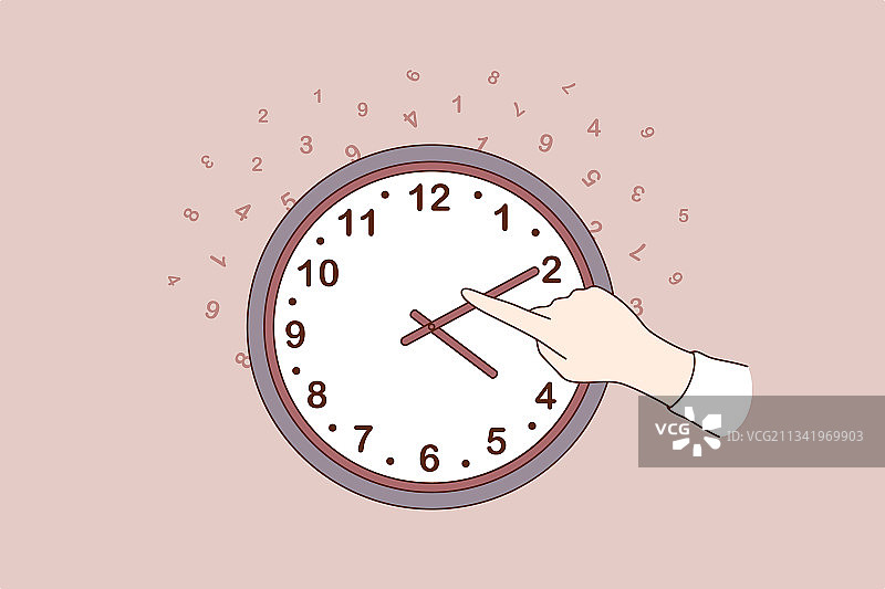 时间变化概念图片素材