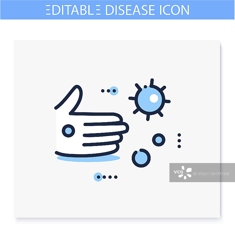 联系方式展开线条图标（可编辑）图片素材