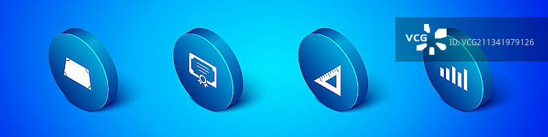 2.5D梯形三角形状图片素材