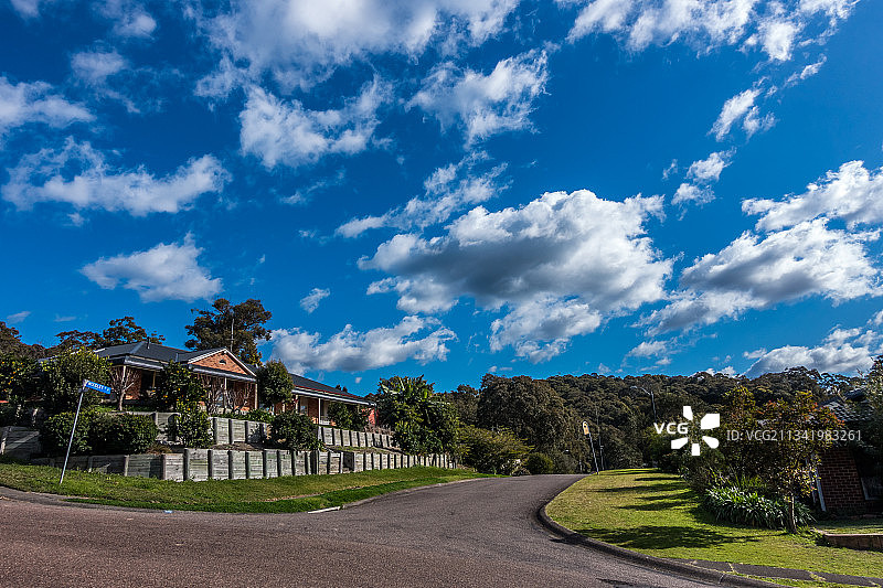 澳洲居民小区风光Landscape in Australia图片素材