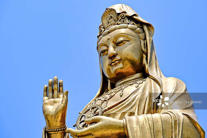 普陀山南海观音图片素材