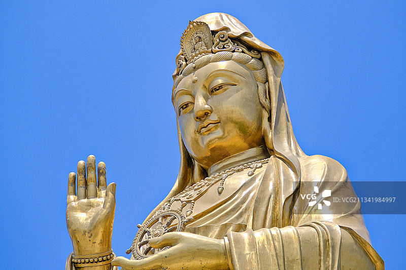 普陀山南海观音图片素材