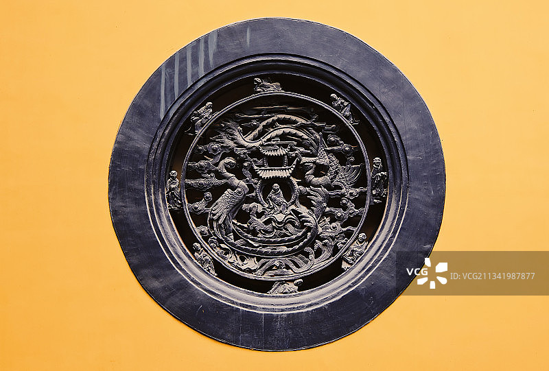 飞来峰灵隐寺图片素材