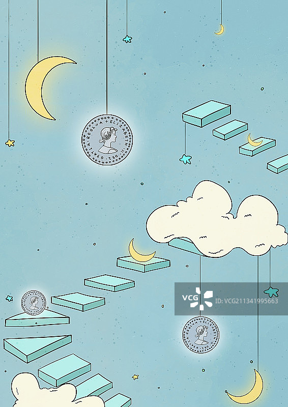 月亮与六便士图片素材