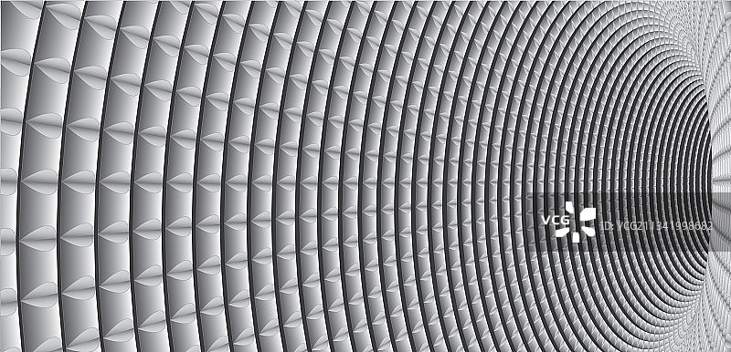 隧道或虫洞光学数字线框图片素材