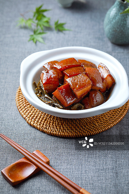毛氏红烧肉图片素材