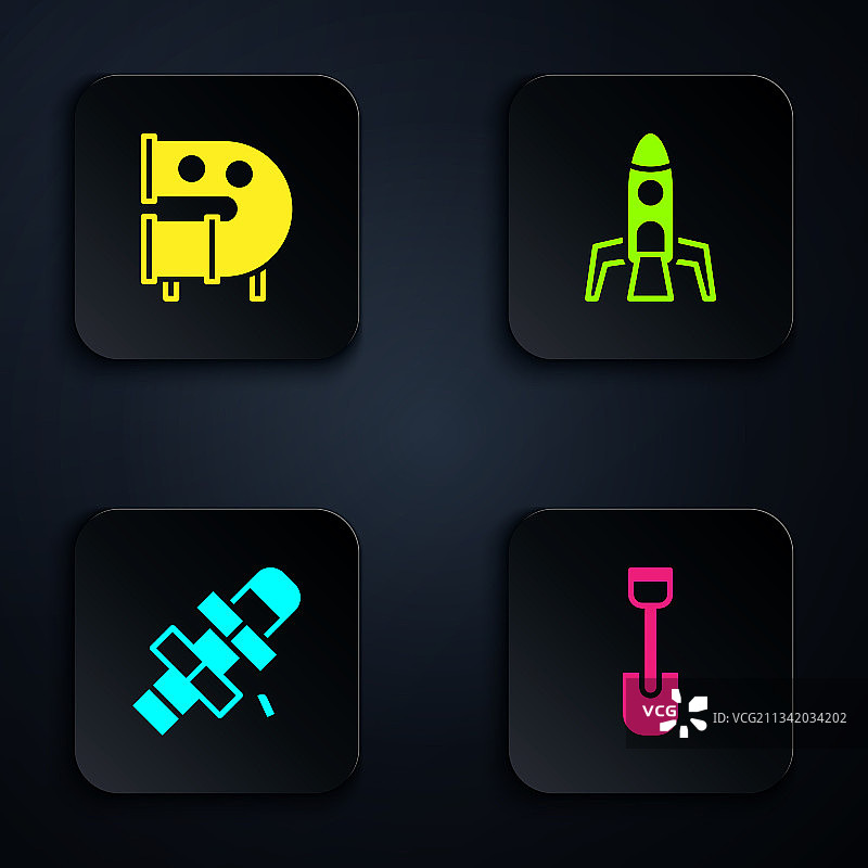 铲子玩具儿童乐园滑梯管道图片素材