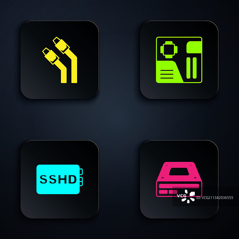 光盘驱动器LAN线网络互联网图片素材