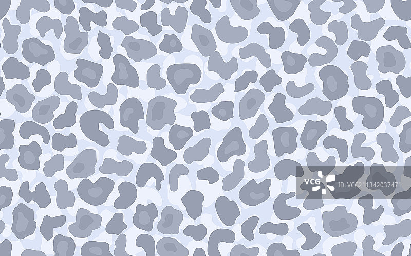 抽象现代豹纹动物无缝隙图片素材