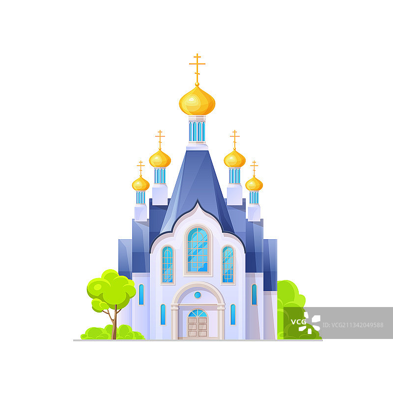 东正教教堂或大教堂基督教图片素材