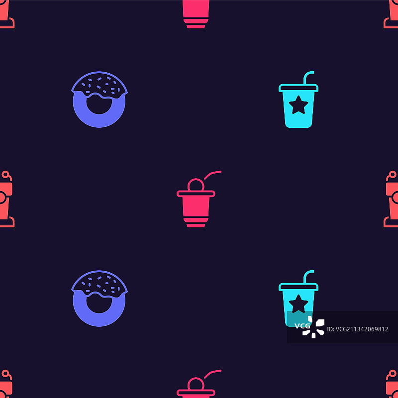 纸艺吸管玻璃杯甜甜圈啤酒乒乓球游戏图片素材