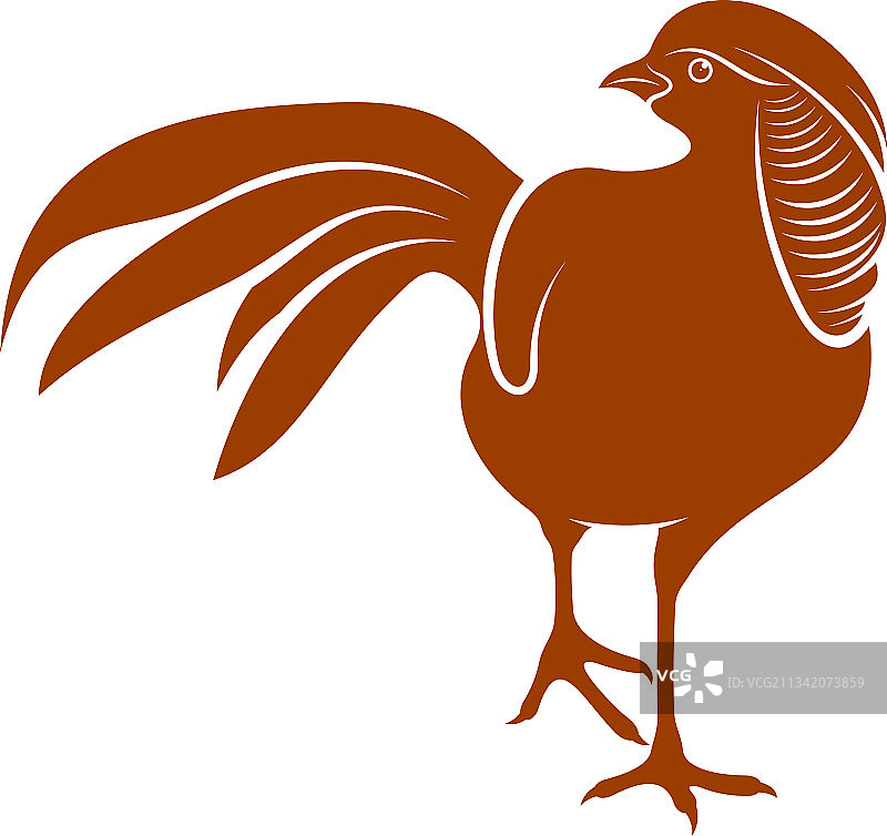 金色野鸡创意设计图片素材