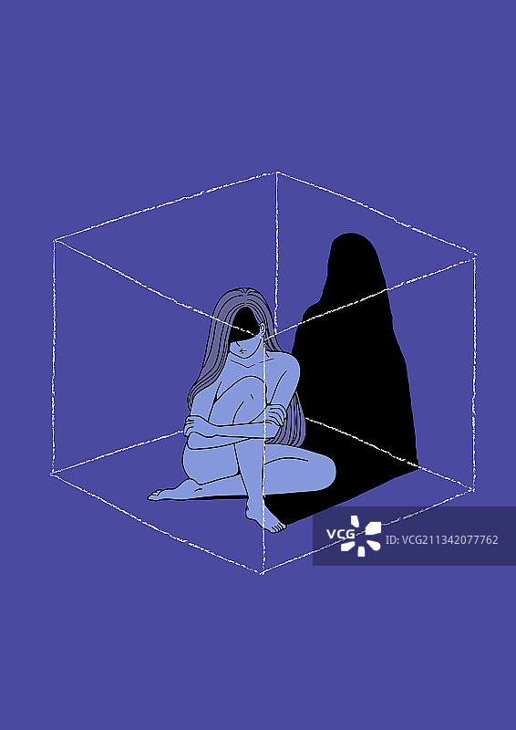 情绪、心理健康、焦虑、抑郁图片素材